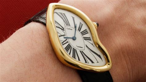 cartier crash watch retail price|cartier salvador dali watch.